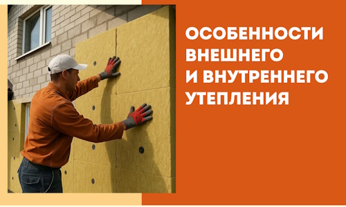 Какие особенности внешнего и внутреннего утепления в Алапаевске