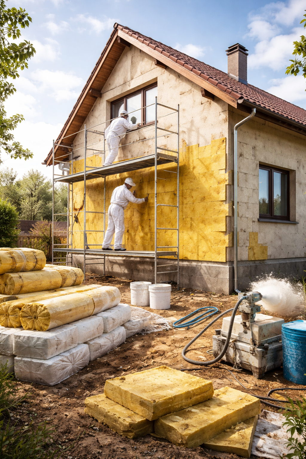 Профессиональное утепление домов в Алапаевске — тепло, надежность, экономия