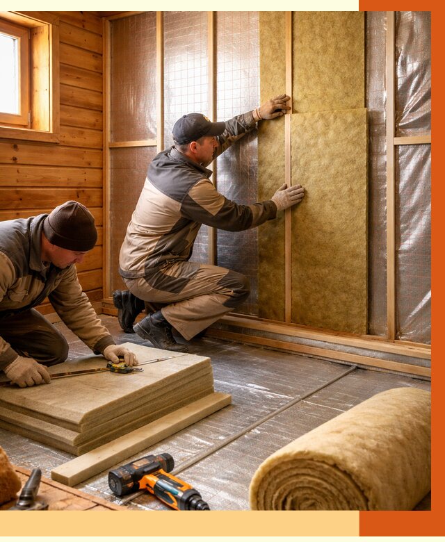 Утепление бани изнутри в Алапаевске под ключ от 4496 руб./м² | ТепломастерЛпв