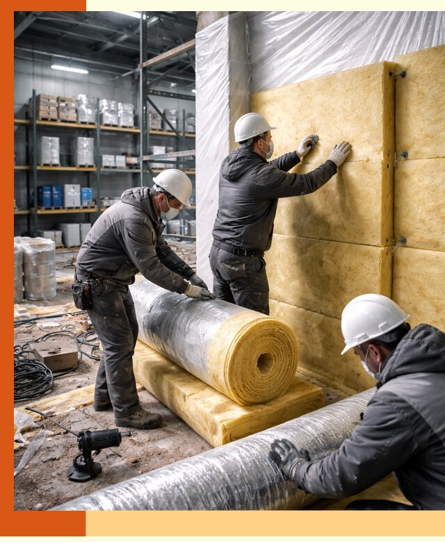 Утепление склада химсырья в Алапаевске: безопасная и эффективная изоляция