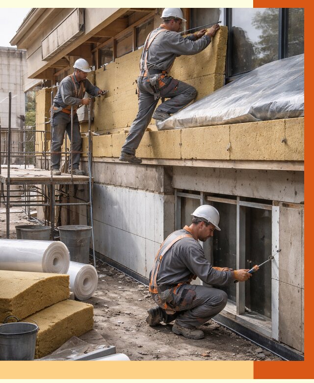 Утепление ресторана в Алапаевске под ключ от 695825 руб/м2 | Комплексное решение от ТепломастерЛпв