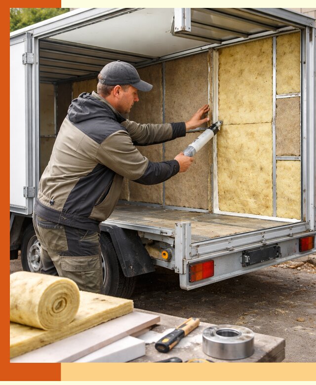 Профессиональное утепление прицепа в Алапаевске для любых условий