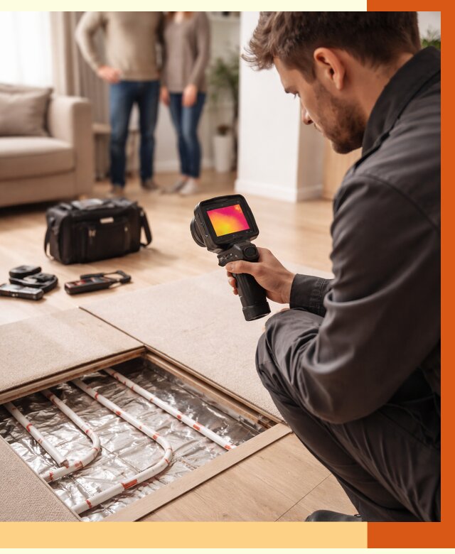 Тепловизионное обследование теплого пола в Алапаевске от 4817 руб. — ТепломастерЛпв