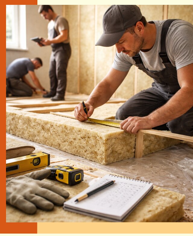 Расчет толщины утеплителя для зданий и помещений в Алапаевске